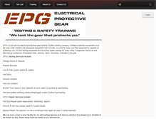 Tablet Screenshot of epgsafety.com